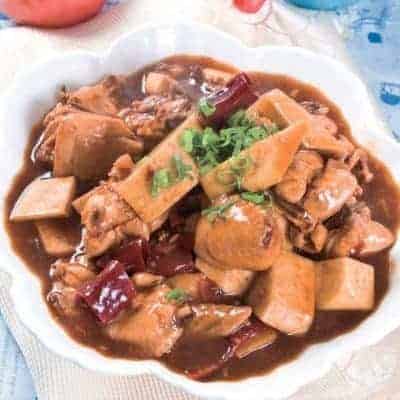 Chinese Braised Chicken With Taro Recipe