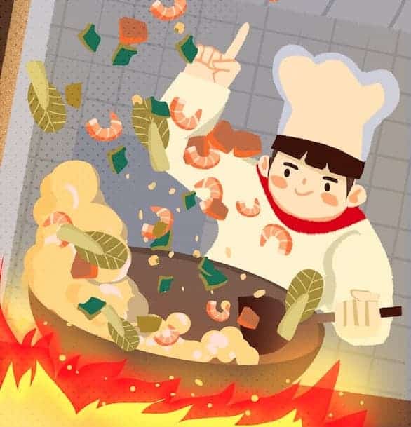 Cooking Order of Chinese Food