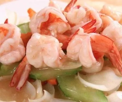 Fried Shrimp And Winged Bean Recipe