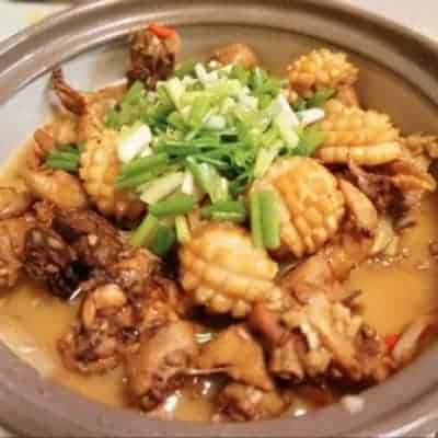 Chinese Abalone Flavor Chicken Pot