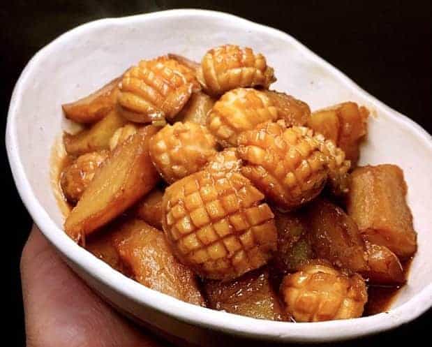 Chinese Stewed Potatoes With Abalone