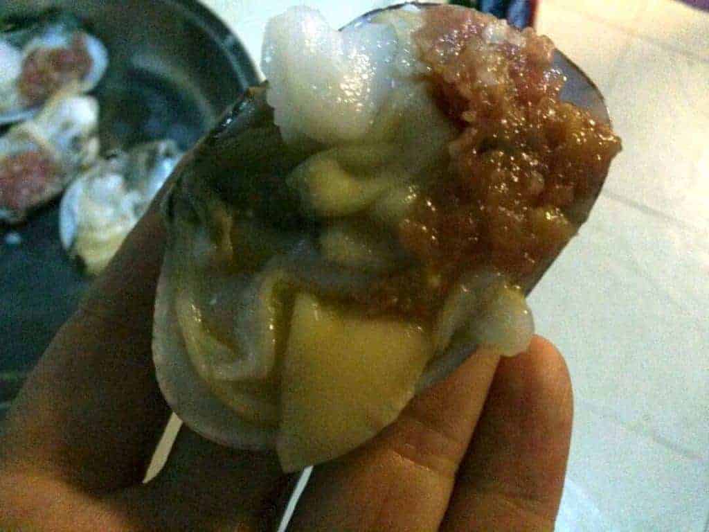Steamed Abalone with Meat Pie Recipe step3
