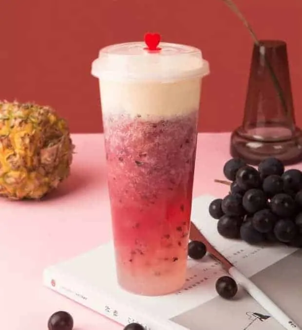 Cheese Black Grape Oolong Tea Recipe