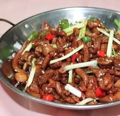 Pan fried Pig Penis