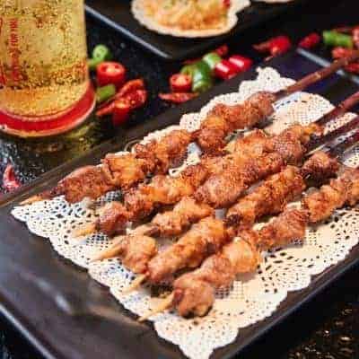 Chinese Mutton Shashlik Recipe