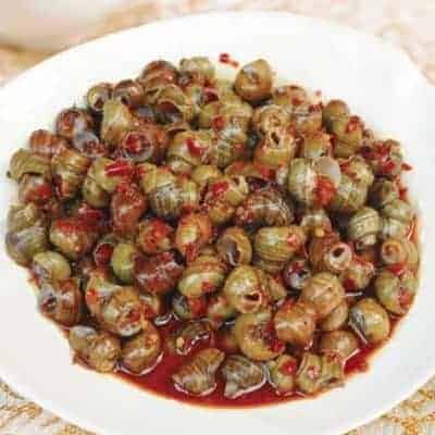 Chinese Stir fried River Snails Recipe