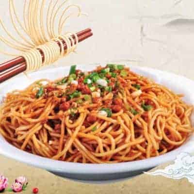 Dry Noodles With Sesame Paste Recipe