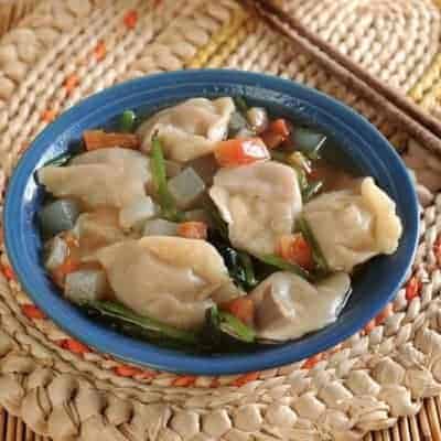 Grass Jelly Mutton Soup with Dumplings Recipes