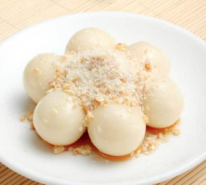 Yellow Sugar Glutinous Rice Balls Recipe