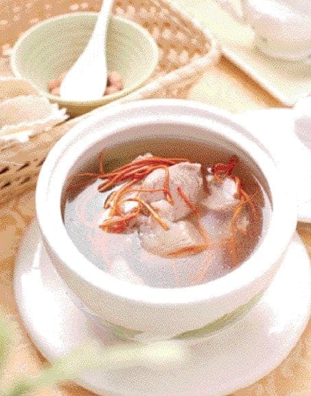 Cordyceps Flower and Hasma Pork Soup Recipe