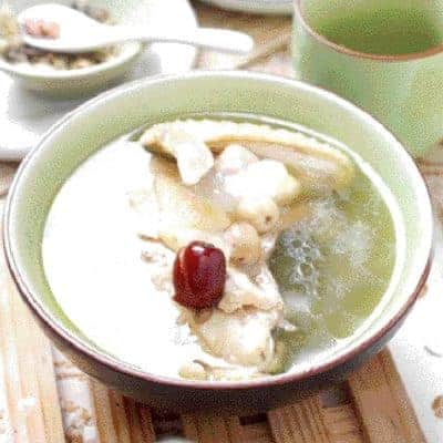 Hasma Lotus Seed Chicken Soup Recipe