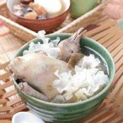 Stewed White Fungus Pigeon Soup Recipe