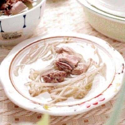 Bean Sprout Pork Ribs Soup Recipe