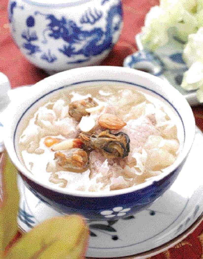 Oyster Flavour Pork Soup Recipe
