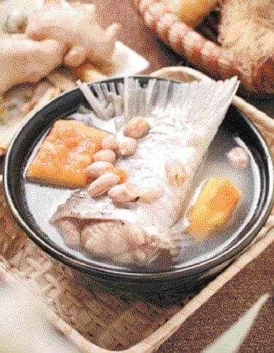 Pawpaw and Peanut Fish Tail Soup Recipe