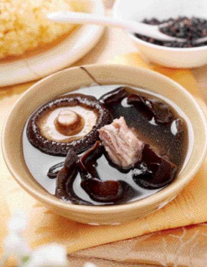 Shiitake Mushroom Pork Ribs Soup Recipe