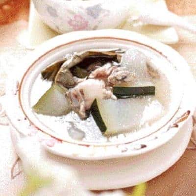 Wax Gourd and Job’s Tears Frog Soup Recipe