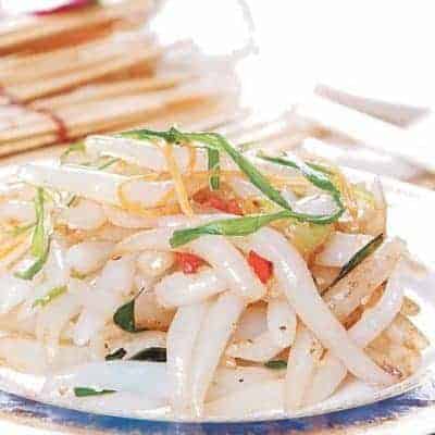 Colourful Fried Assorted Steamed Noodle Recipe