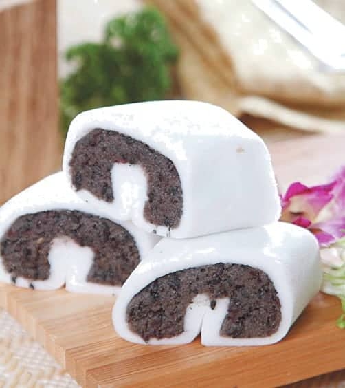 Sesame Paste Glutinous Rice Roll Recipe