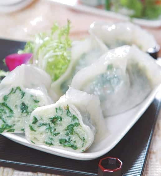 Steamed Leeks and Pork Dumpling Recipe