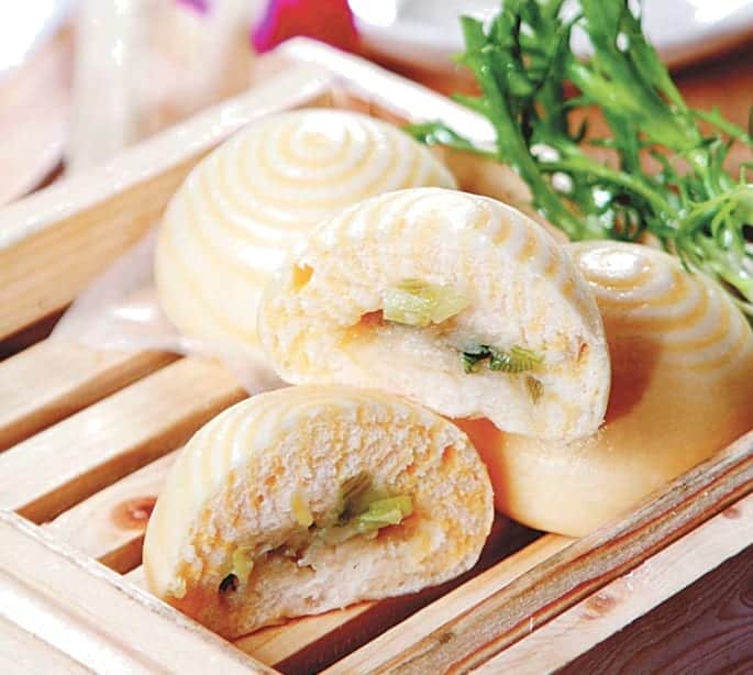 Green Onion Bread Roll Recipe