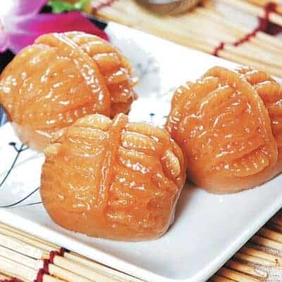 Nut Shape Sesame Paste Bun Recipe