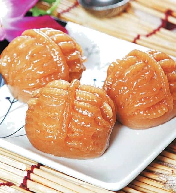 Nut Shape Sesame Paste Bun Recipe