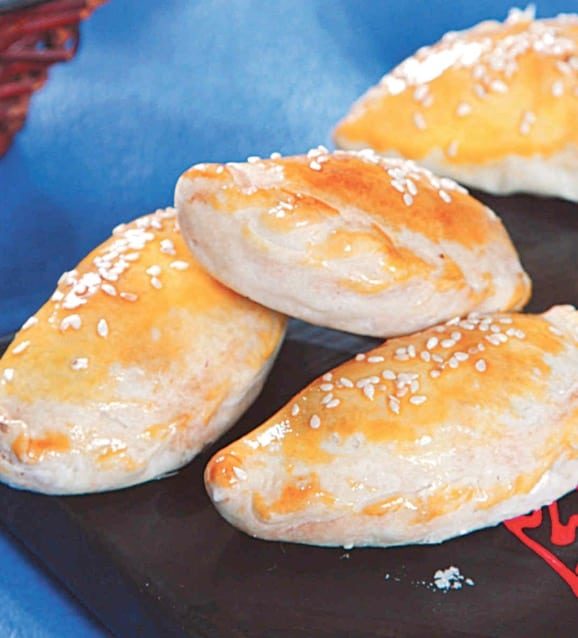 Roasted Bean Paste Crispy Dumpling Recipe
