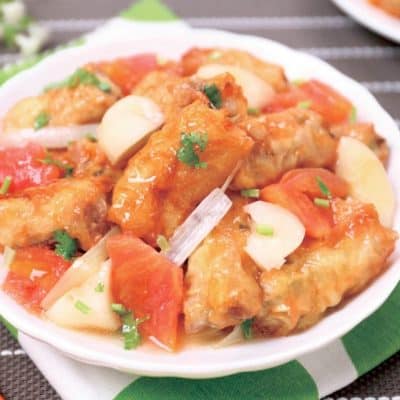 Chinese Sour and Sweet Pernil Strips