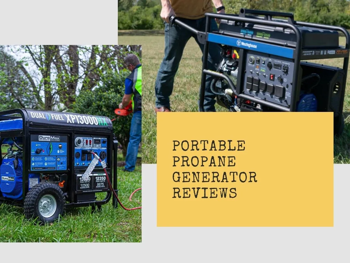 Best Portable Propane Generators Reviews
