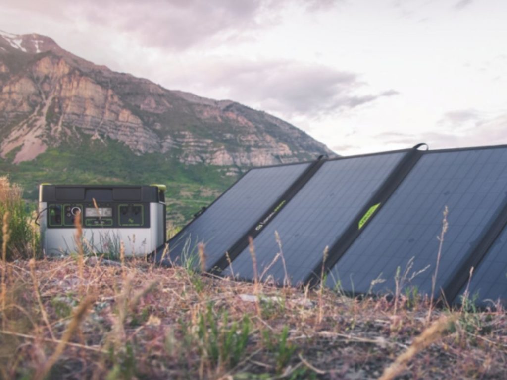 Camping Solar Panels portable power station
