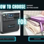 How to Choose Portable Power Station for a Hair Dryer